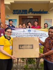 Pengabdian Masyarakat Dosen STIKOM Bali berkolaborasi dengan Undhira Bali di SDN 2 Inklusi Bengkala yang didanai oleh DIKTI terbit pada koran Radar Bali